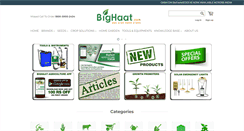 Desktop Screenshot of bighaat.com